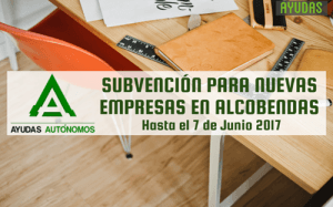Ayuda Subvención para nuevas empresas en Alcobendas