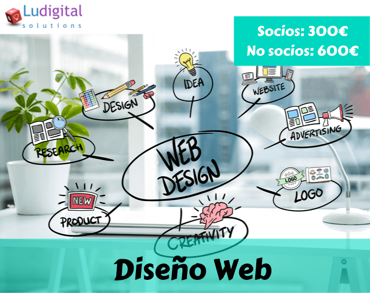 Diseño web 2.0 Ludigital Solutions Leganés